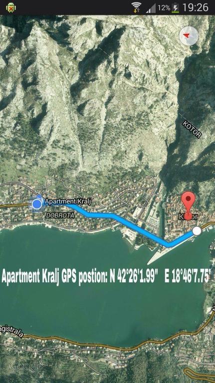 Apartment Kralj Kotor Rum bild
